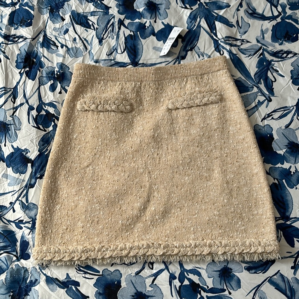 NWT JCrew Sweater Mini Skirt
